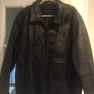 Men’s XL Perry Ellis Leather Jacket